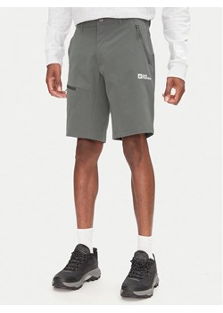 Jack Wolfskin Szorty sportowe Pico Trail A63908 Zielony Regular Fit ze sklepu MODIVO w kategorii Spodenki męskie - zdjęcie 181233454