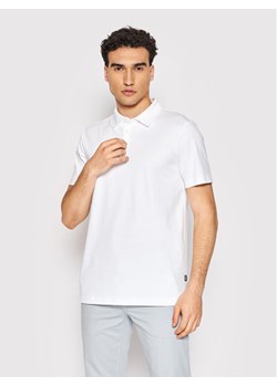Boss Polo Palosh 50471335 Biały Slim Fit ze sklepu MODIVO w kategorii T-shirty męskie - zdjęcie 181233474