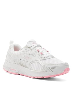 Skechers Sneakersy GO RUN CONSISTENT 128075 WPK Biały ze sklepu MODIVO w kategorii Buty sportowe damskie - zdjęcie 181233552