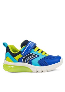Geox Sneakersy J Ciberdron J45LBC 1454 C4344 S Niebieski ze sklepu MODIVO w kategorii Buty sportowe dziecięce - zdjęcie 181233553
