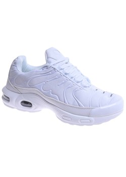 Białe wiązane męskie buty sportowe /G6-1 17626 T688/ ze sklepu Pantofelek24.pl w kategorii Trampki męskie - zdjęcie 181234312