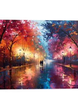 Orangewallz Druk artystyczny &quot;Evening Walk&quot; - 70 x 50 cm ze sklepu Limango Polska w kategorii Obrazy - zdjęcie 181234410