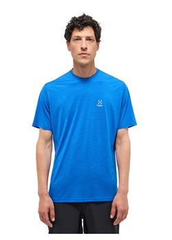 Haglöfs Koszulka turystyczna &quot;Ridge&quot; w kolorze niebieskim ze sklepu Limango Polska w kategorii T-shirty męskie - zdjęcie 181234531