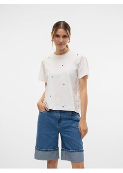Vero Moda Koszulka w kolorze białym ze sklepu Limango Polska w kategorii Bluzki damskie - zdjęcie 181234953