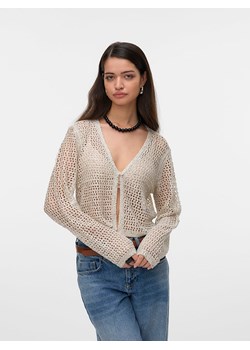 Vero Moda Kardigan w kolorze kremowym ze sklepu Limango Polska w kategorii Swetry damskie - zdjęcie 181234991
