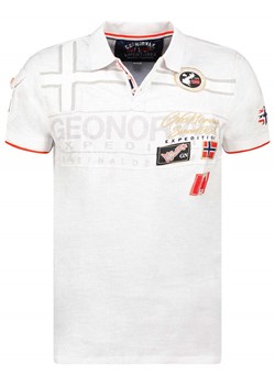 Geographical Norway Koszulka polo &quot;Karadock&quot; w kolorze białym ze sklepu Limango Polska w kategorii T-shirty chłopięce - zdjęcie 181235050