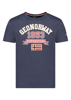 Geographical Norway Koszulka &quot;Jollegio&quot; w kolorze granatowym ze sklepu Limango Polska w kategorii T-shirty chłopięce - zdjęcie 181235054