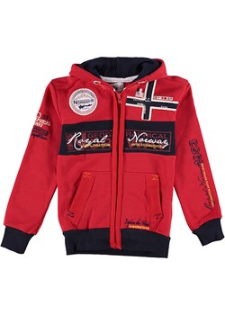 Geographical Norway Bluza &quot;Flyer&quot; w kolorze czerwonym ze sklepu Limango Polska w kategorii Bluzy chłopięce - zdjęcie 181235110