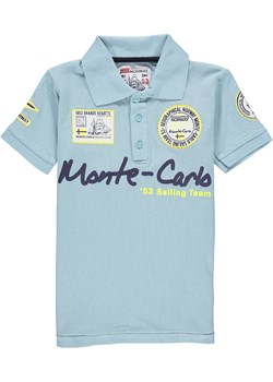 Geographical Norway Koszulka polo w kolorze błękitnym ze sklepu Limango Polska w kategorii T-shirty chłopięce - zdjęcie 181235112