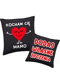 PODUSZKA dla Mamy z życzeniami z okazji Dnia Matki - KOCHAM CIĘ MAMO ze sklepu Time For Fashion w kategorii Poduszki dekoracyjne - zdjęcie 181235442