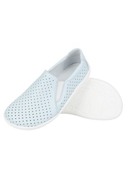 BAREFOOT Damskie minimalistyczne ażurowe wsuwane 1308POL błękitne - id: 10681n - marki Olivier - 181235583 BAREFOOT Damskie minimalistyczne ażurowe wsuwane 1308POL błękitne ze sklepu butyolivier w kategorii Półbuty damskie - zdjęcie 181235583