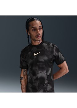 Męska koszulka piłkarska Dri-FIT Nike Academy+ - Szary ze sklepu Nike poland w kategorii T-shirty męskie - zdjęcie 181235720