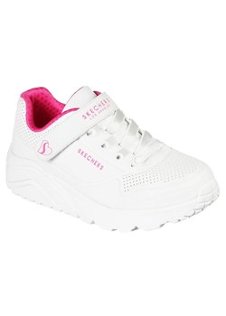 Buty Skechers Uno Lite Jr 310451N-WHP białe ze sklepu ButyModne.pl w kategorii Buty sportowe dziecięce - zdjęcie 181235973