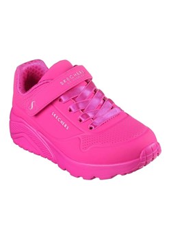 Buty Skechers Uno Lite Jr 310451N-HPK różowe ze sklepu ButyModne.pl w kategorii Buty sportowe dziecięce - zdjęcie 181235974