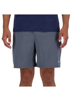 Spodenki New Balance MS41232GT - szare ze sklepu streetstyle24.pl w kategorii Spodenki męskie - zdjęcie 181236632