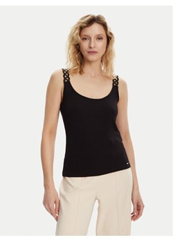 Morgan Top 251-DOUBI Czarny Slim Fit ze sklepu MODIVO w kategorii Bluzki damskie - zdjęcie 181237921