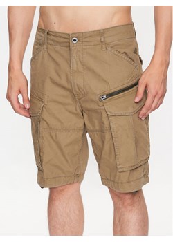 G-Star Raw Szorty materiałowe D08566-D387-B212 Zielony Relaxed Fit ze sklepu MODIVO w kategorii Spodenki męskie - zdjęcie 181237922