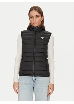 Guess Bezrękawnik W5RN55 WHAB2 Czarny Regular Fit - id: 0000304863233 - marki Guess - 181237923 Guess Bezrękawnik W5RN55 WHAB2 Czarny Regular Fit ze sklepu MODIVO w kategorii Kamizelki damskie - zdjęcie 181237923