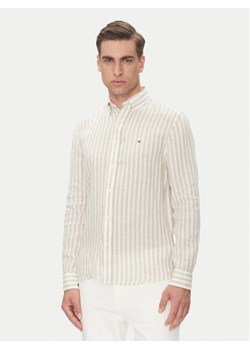 Tommy Hilfiger Koszula Essential MW0MW38581 Beżowy Regular Fit ze sklepu MODIVO w kategorii Koszule męskie - zdjęcie 181238021