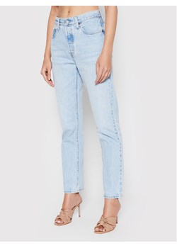 Levi's® Jeansy 501® Crop 36200-0124 Błękitny Cropped Fit ze sklepu MODIVO w kategorii Jeansy damskie - zdjęcie 181238080