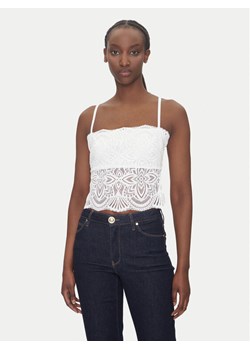 Morgan Top 242-BINGO Écru Slim Fit ze sklepu MODIVO w kategorii Bluzki damskie - zdjęcie 181238320