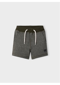 NAME IT Szorty sportowe 13202896 Zielony Regular Fit ze sklepu MODIVO w kategorii Spodenki niemowlęce - zdjęcie 181238402