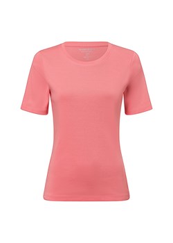 brookshire T-shirt damski Kobiety Bawełna koralowy jednolity ze sklepu vangraaf w kategorii Bluzki damskie - zdjęcie 181239933