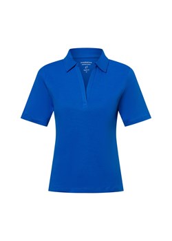 brookshire Damska koszulka polo Kobiety Dżersej indygo jednolity - id: 703578-0016-09900 - marki brookshire - 181239943 brookshire Damska koszulka polo Kobiety Dżersej indygo jednolity ze sklepu vangraaf w kategorii Bluzki damskie - zdjęcie 181239943