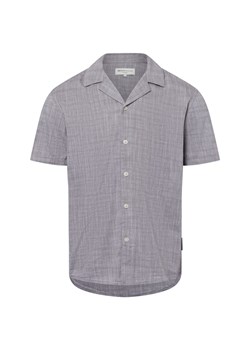 Tom Tailor Denim Męska koszula casual Mężczyźni Comfort Fit Bawełna jasny szary marmurkowy ze sklepu vangraaf w kategorii Koszule męskie - zdjęcie 181239981