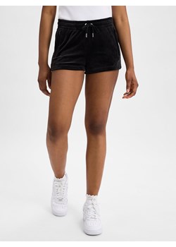 Juicy by Juicy Couture Damskie szorty dresowe - Tamia Kobiety czarny jednolity ze sklepu vangraaf w kategorii Szorty - zdjęcie 181240032