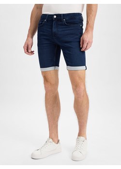 Only&Sons Męskie spodenki jeansowe - Noos Mężczyźni indygo jednolity - id: 734677-0001-09900 - marki Only & Sons - 181240044 Only&Sons Męskie spodenki jeansowe - Noos Mężczyźni indygo jednolity ze sklepu vangraaf w kategorii Spodenki męskie - zdjęcie 181240044