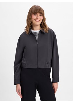 Msch Copenhagen Bluza damska - MSCHCassie Kobiety antracytowy jednolity ze sklepu vangraaf w kategorii Kurtki damskie - zdjęcie 181240140
