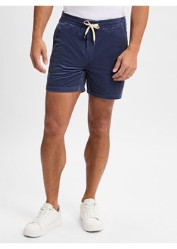 Polo Ralph Lauren Szorty - klasyczny krój Mężczyźni Bawełna granatowy jednolity ze sklepu vangraaf w kategorii Spodenki męskie - zdjęcie 181240201