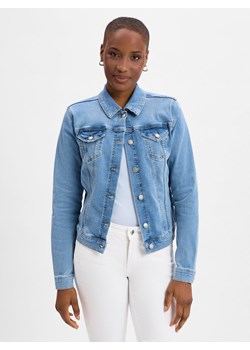 soyaconcept® Damska kurtka dżinsowa - SC - Kimberly 3 Kobiety bielony jednolity ze sklepu vangraaf w kategorii Kurtki damskie - zdjęcie 181240242