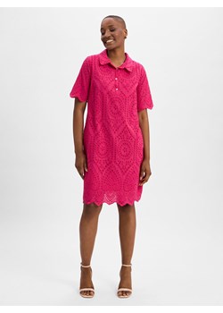 Cartoon Damska sukienka na co dzień Kobiety Bawełna malinowy jednolity ze sklepu vangraaf w kategorii Sukienki - zdjęcie 181240293