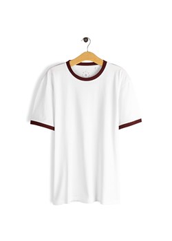 GATE Koszulka z kontrastową łamówką S ze sklepu gateshop w kategorii T-shirty męskie - zdjęcie 181240394