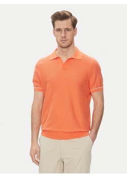 BOSS Polo H-Jianluca 50537654 Pomarańczowy Regular Fit ze sklepu MODIVO w kategorii Swetry męskie - zdjęcie 181243802