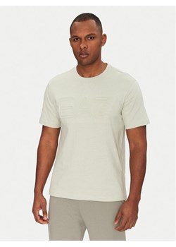 EA7 Emporio Armani T-Shirt 7M000149 AF14772 U9004 Beżowy Regular Fit ze sklepu MODIVO w kategorii T-shirty męskie - zdjęcie 181243820