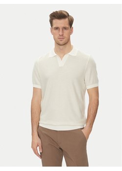 BOSS Polo H-Jianluca 50537654 Biały Regular Fit ze sklepu MODIVO w kategorii Swetry męskie - zdjęcie 181243861