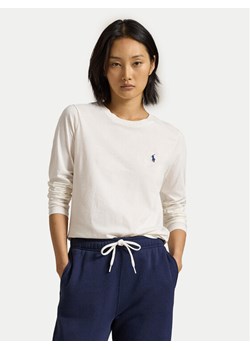 Polo Ralph Lauren Bluzka 211898699025 Biały Regular Fit ze sklepu MODIVO w kategorii Bluzki damskie - zdjęcie 181243874