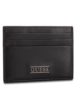 Guess Etui na karty kredytowe New Boston Card Case SM2420 LEA25 Czarny ze sklepu MODIVO w kategorii Etui - zdjęcie 181243893