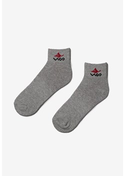 3-pack Szare Skarpety Nahlura ze sklepu renee.pl w kategorii Skarpetki damskie - zdjęcie 181244142