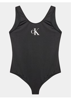 Calvin Klein Swimwear Strój kąpielowy KY0KY00033 Czarny ze sklepu MODIVO w kategorii Stroje kąpielowe - zdjęcie 181244231