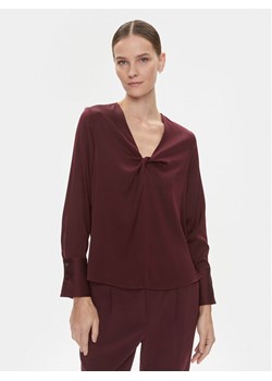 BOSS Bluzka Bidinta 50499749 Bordowy Regular Fit ze sklepu MODIVO w kategorii Bluzki damskie - zdjęcie 181244290
