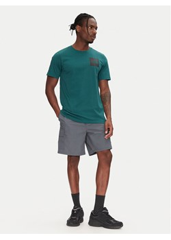 The North Face T-Shirt SS Fine NF0A8A6M Zielony Regular Fit ze sklepu MODIVO w kategorii T-shirty męskie - zdjęcie 181244383