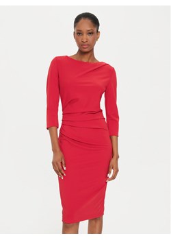 Rinascimento Sukienka koktajlowa CFC0121014003 Czerwony Regular Fit ze sklepu MODIVO w kategorii Sukienki - zdjęcie 181244401