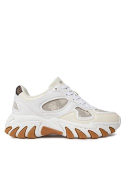 Guess Sneakersy Norina FLJNOR FAL12 Beżowy ze sklepu MODIVO w kategorii Buty sportowe damskie - zdjęcie 181244420