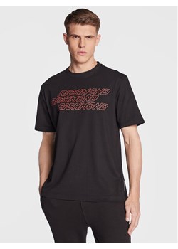 John Richmond T-Shirt UMP23018TS Czarny Regular Fit ze sklepu MODIVO w kategorii T-shirty męskie - zdjęcie 181244584