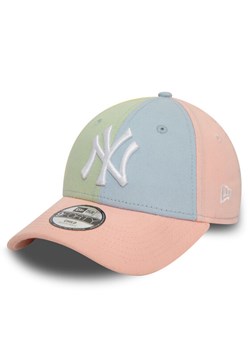 Czapka z daszkiem New Era Child Block 940 Nyy 60435016 Różowy ze sklepu eobuwie.pl w kategorii Czapki dziecięce - zdjęcie 181245064