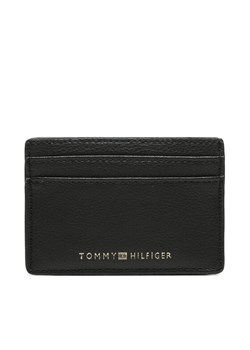 Etui na karty kredytowe Tommy Hilfiger Th Contemporary Cc Holder AW0AW14894 Czarny ze sklepu eobuwie.pl w kategorii Etui - zdjęcie 181245091